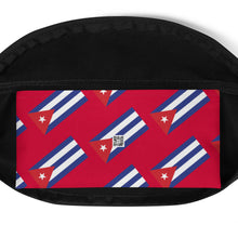 Load image into Gallery viewer, Cuban flag Fanny Pack 🇨🇺 RED