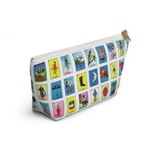 Load image into Gallery viewer, Loteria / Accessory Pouch w T-bottom
