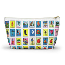 Load image into Gallery viewer, Loteria / Accessory Pouch w T-bottom