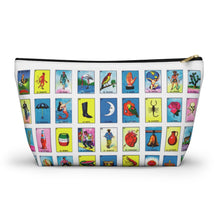 Load image into Gallery viewer, Loteria / Accessory Pouch w T-bottom