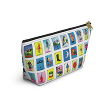 Load image into Gallery viewer, Loteria / Accessory Pouch w T-bottom