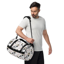 Load image into Gallery viewer, All-over print gym bag