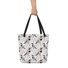 Load image into Gallery viewer, Woodpecker Large Tote Bag
