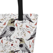 Load image into Gallery viewer, Woodpecker Large Tote Bag
