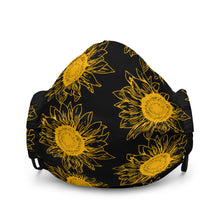 Load image into Gallery viewer, Sunflower face mask