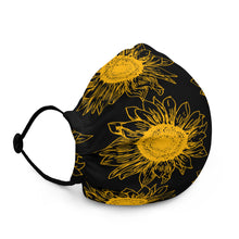 Load image into Gallery viewer, Sunflower face mask
