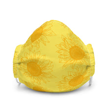 Load image into Gallery viewer, Sunflower face mask