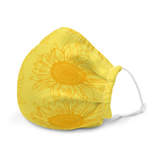 Load image into Gallery viewer, Sunflower face mask