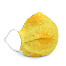 Load image into Gallery viewer, Sunflower face mask