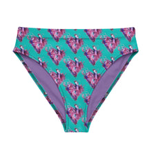 Load image into Gallery viewer, Heart high-waisted bikini bottom