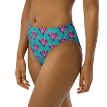 Load image into Gallery viewer, Heart high-waisted bikini bottom