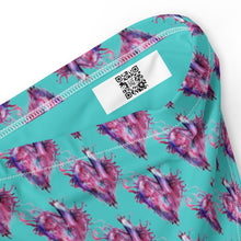 Load image into Gallery viewer, Heart high-waisted bikini bottom