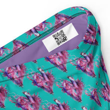 Load image into Gallery viewer, Heart high-waisted bikini bottom