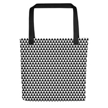 Load image into Gallery viewer, Triangles Tote bag