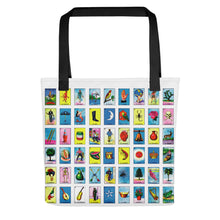 Load image into Gallery viewer, Mexican Loteria Tote bag