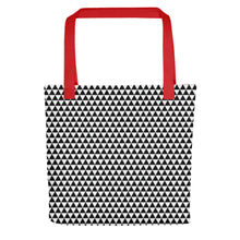 Load image into Gallery viewer, Triangles Tote bag