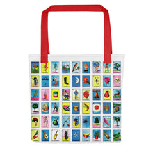 Load image into Gallery viewer, Mexican Loteria Tote bag