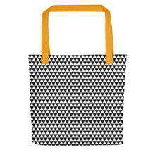 Load image into Gallery viewer, Triangles Tote bag