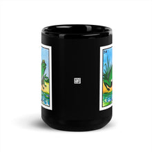 Load image into Gallery viewer, La Rana Black Glossy Mug