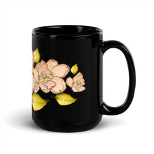 Load image into Gallery viewer, Cherry Blossom Black Glossy Mug