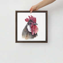 Load image into Gallery viewer, Gallito Framed canvas