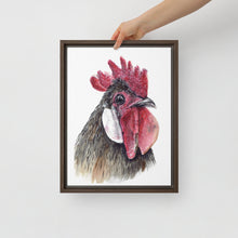 Load image into Gallery viewer, Gallito Framed canvas