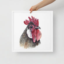 Load image into Gallery viewer, Gallito Framed canvas
