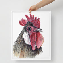 Load image into Gallery viewer, Gallito Framed canvas