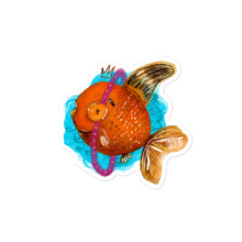 Load image into Gallery viewer, Goldfish stickers