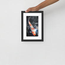 Load image into Gallery viewer, Koi / Matte Paper Framed