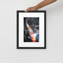 Load image into Gallery viewer, Koi / Matte Paper Framed