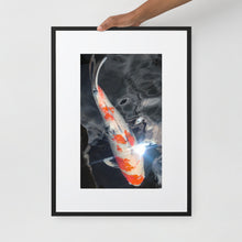 Load image into Gallery viewer, Koi / Matte Paper Framed