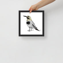 Load image into Gallery viewer, Woodpecker photo paper poster