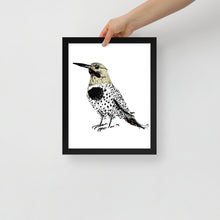 Load image into Gallery viewer, Woodpecker photo paper poster