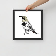 Load image into Gallery viewer, Woodpecker photo paper poster