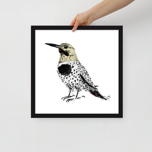 Load image into Gallery viewer, Woodpecker photo paper poster