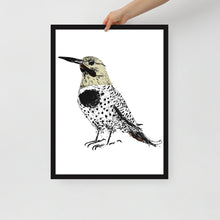 Load image into Gallery viewer, Woodpecker photo paper poster