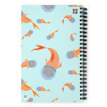 Load image into Gallery viewer, AstroFish Spiral notebook