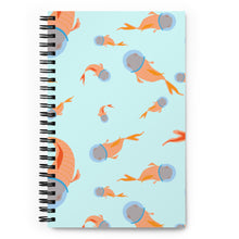 Load image into Gallery viewer, AstroFish Spiral notebook