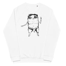 Load image into Gallery viewer, Benjamin Unisex organic raglan sweatshirt