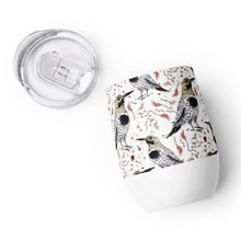Load image into Gallery viewer, Woodpecker Wine tumbler