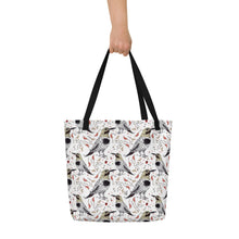 Load image into Gallery viewer, Woodpecker Large Tote Bag
