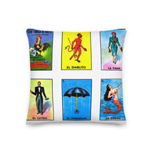 Load image into Gallery viewer, Lotería/ max Pillow
