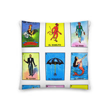Load image into Gallery viewer, Lotería/ max Pillow
