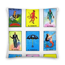 Load image into Gallery viewer, Lotería/ max Pillow
