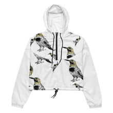 Load image into Gallery viewer, Woodpecker 2 Women’s cropped windbreaker
