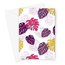 Load image into Gallery viewer, MOSTERA Greeting Card
