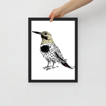 Load image into Gallery viewer, Woodpecker photo paper poster
