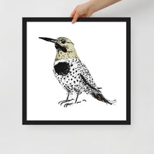 Load image into Gallery viewer, Woodpecker photo paper poster

