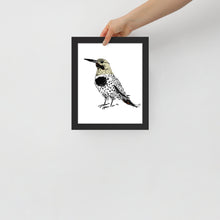 Load image into Gallery viewer, Woodpecker photo paper poster
